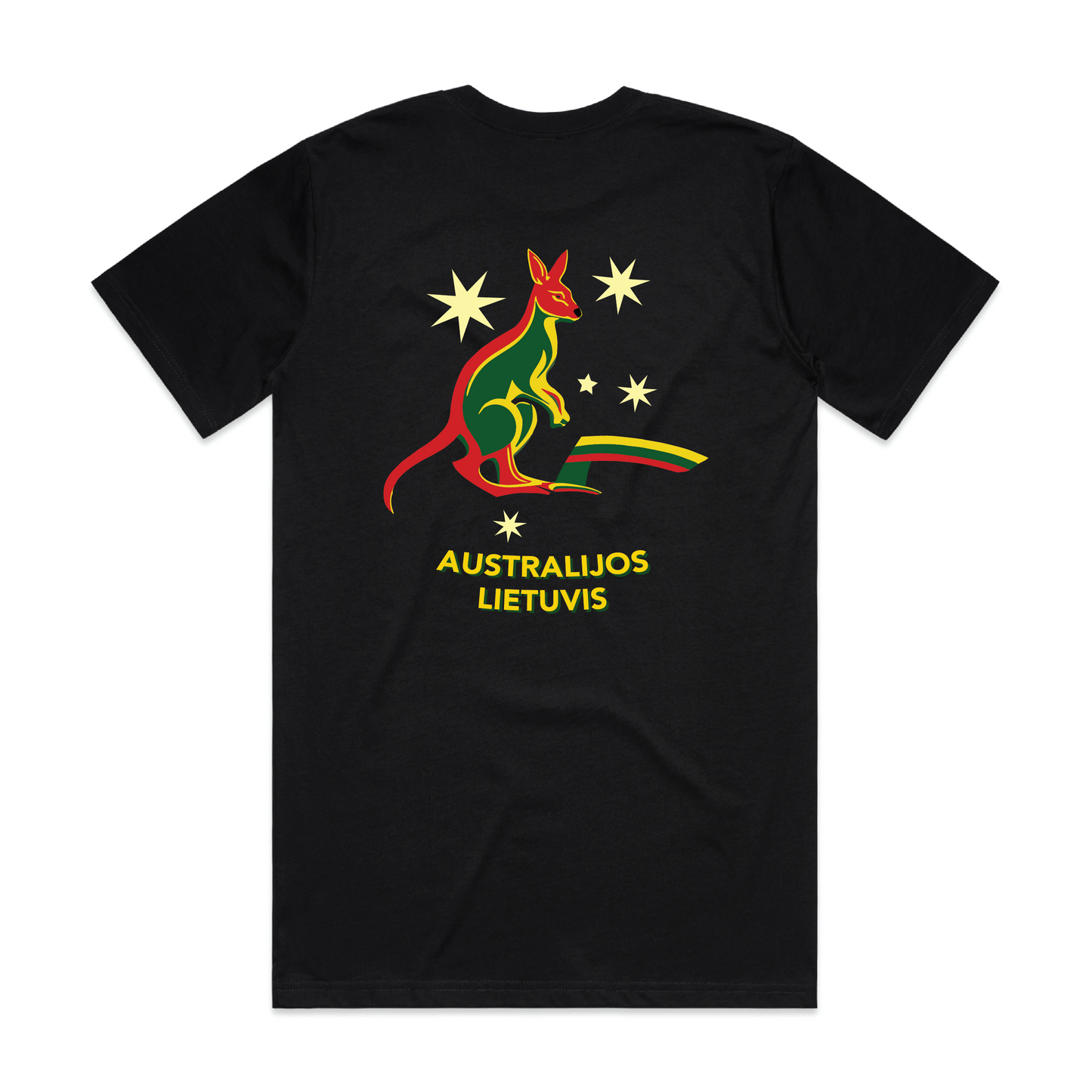Stars/Kangaroo Backside T-Shirt (Unisex)