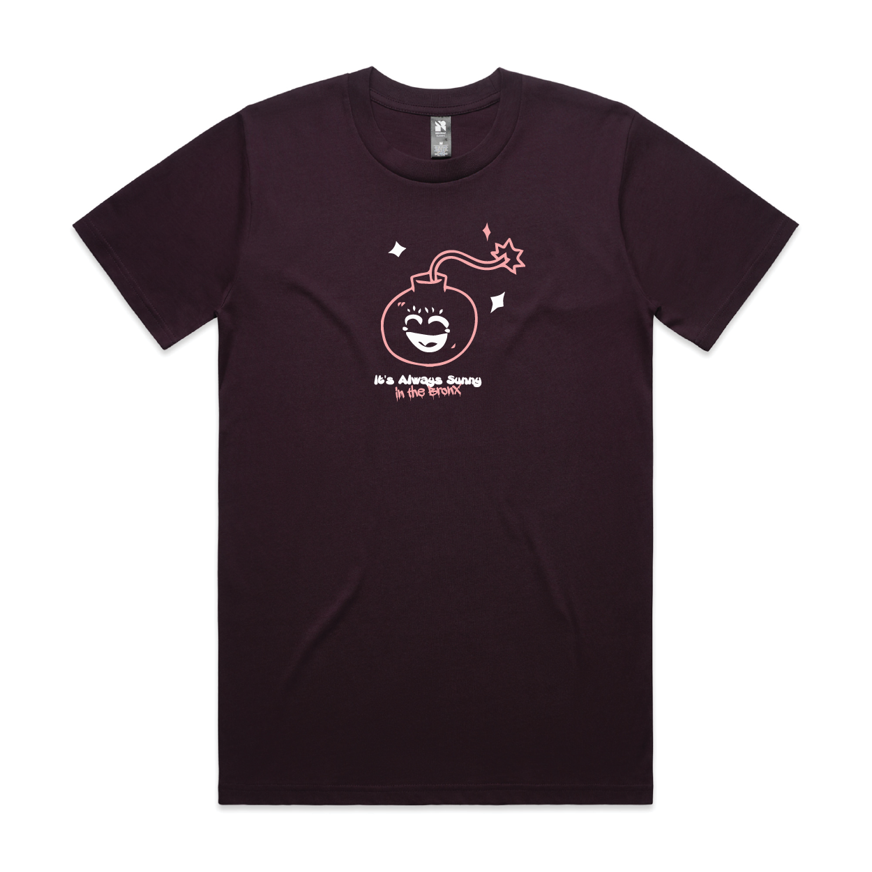 'Bomb' T-Shirt - Grape