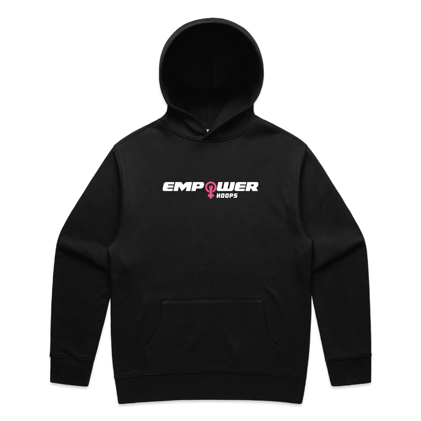 Empower Hoops Black Hoodie - Unisex