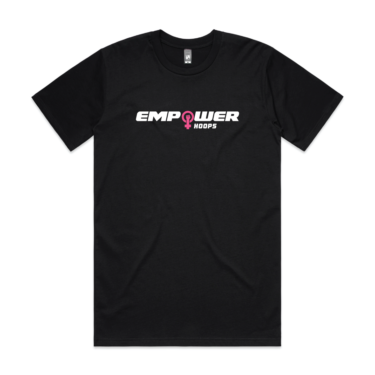 Empower Hoops Black Tee - Unisex