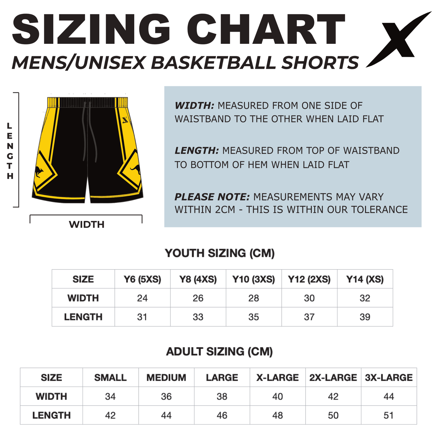Playing Shorts - Male/Unisex