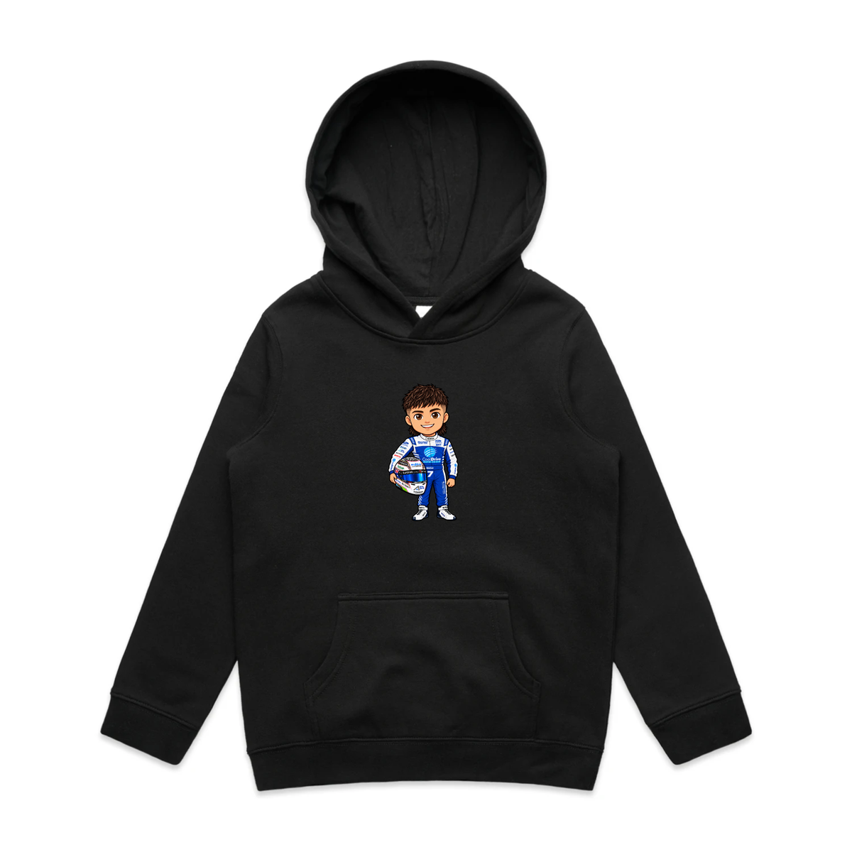 Mini Jimmy Kids Hoodie - Black