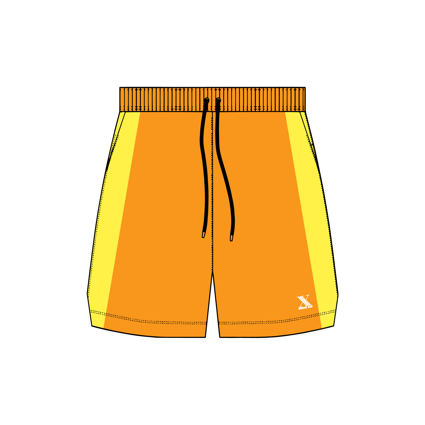 FSBP Orange/Yellow Playing Shorts