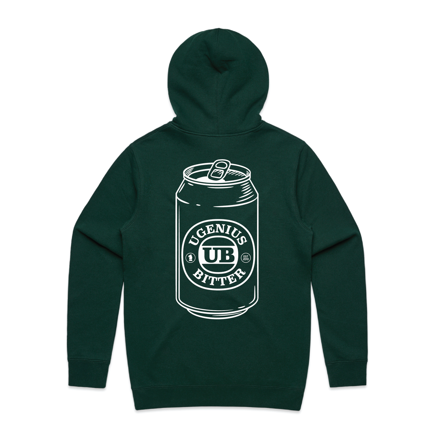 UGENIUS Bitter Hoodie - Pine Green