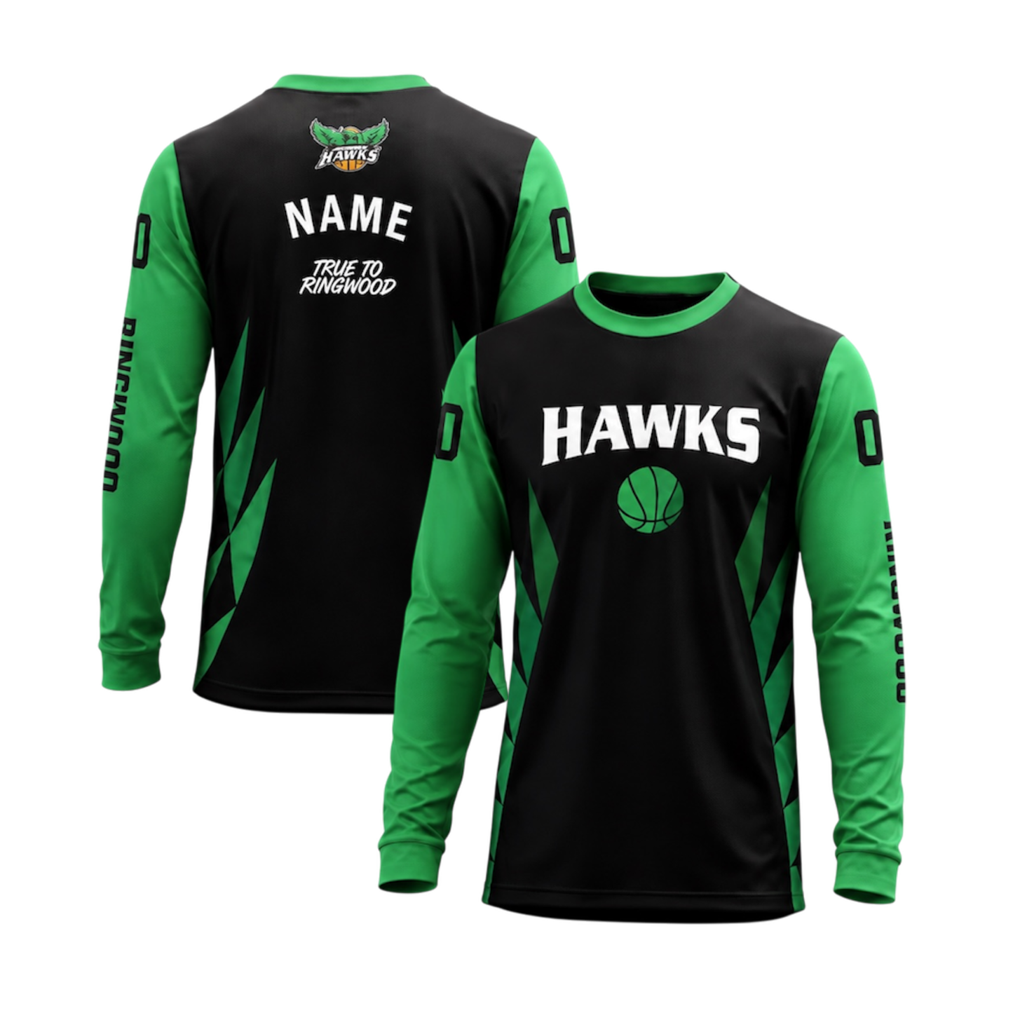 Hawks Warm Up Top L/S - Unisex