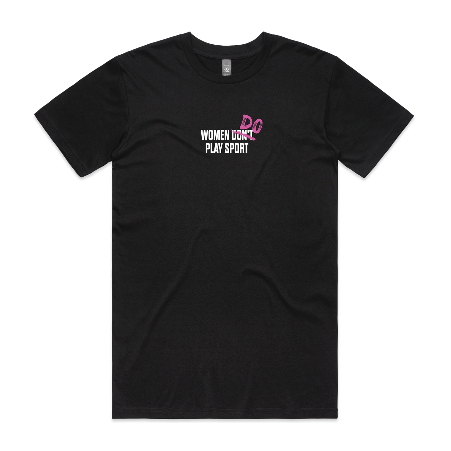 Women DO Play Black Tee - Unisex