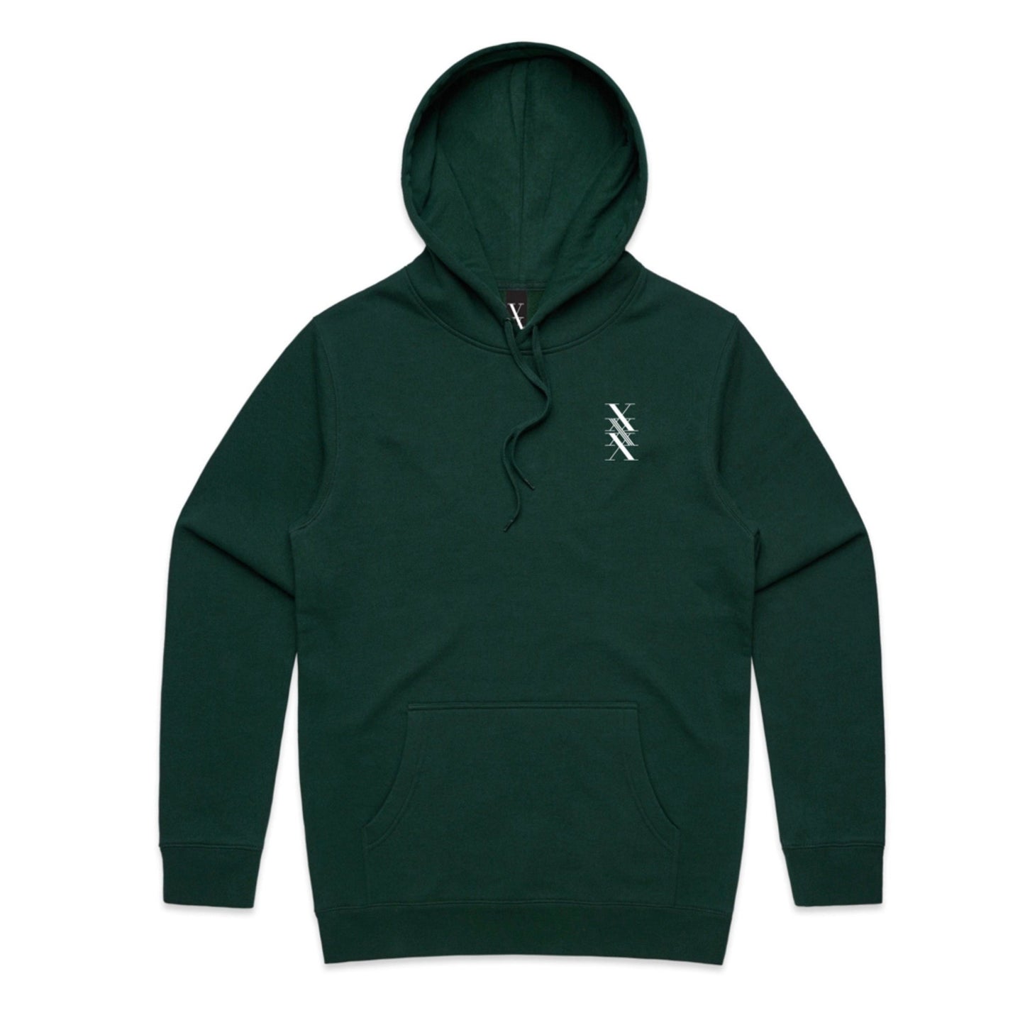 'Champion' Hoodie - Pine Green