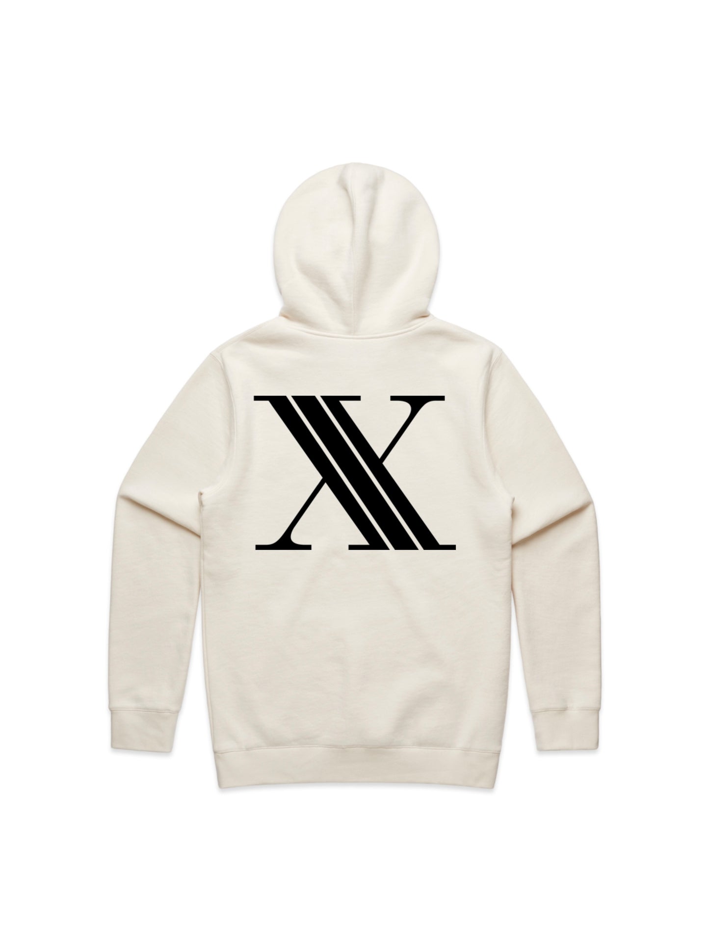 'X' Hoodie - Ecru