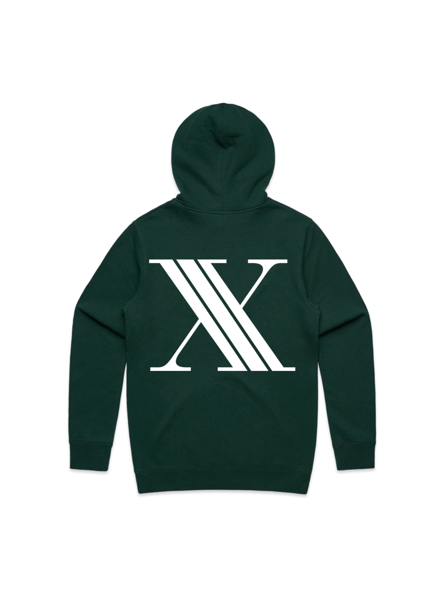 'Champion' Hoodie - Pine Green