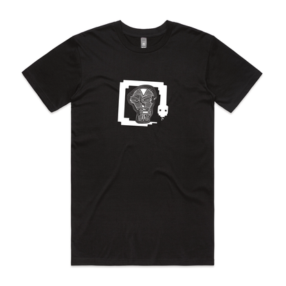 Revs Mask Tee - Black