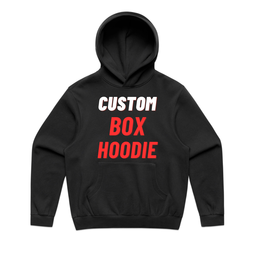 CUSTOM BOX HOODIE