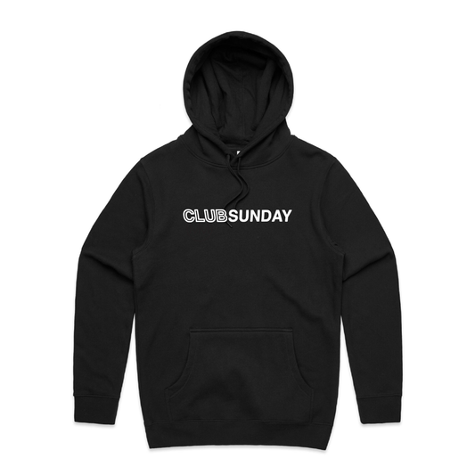 Club Sunday Hoodie - Black