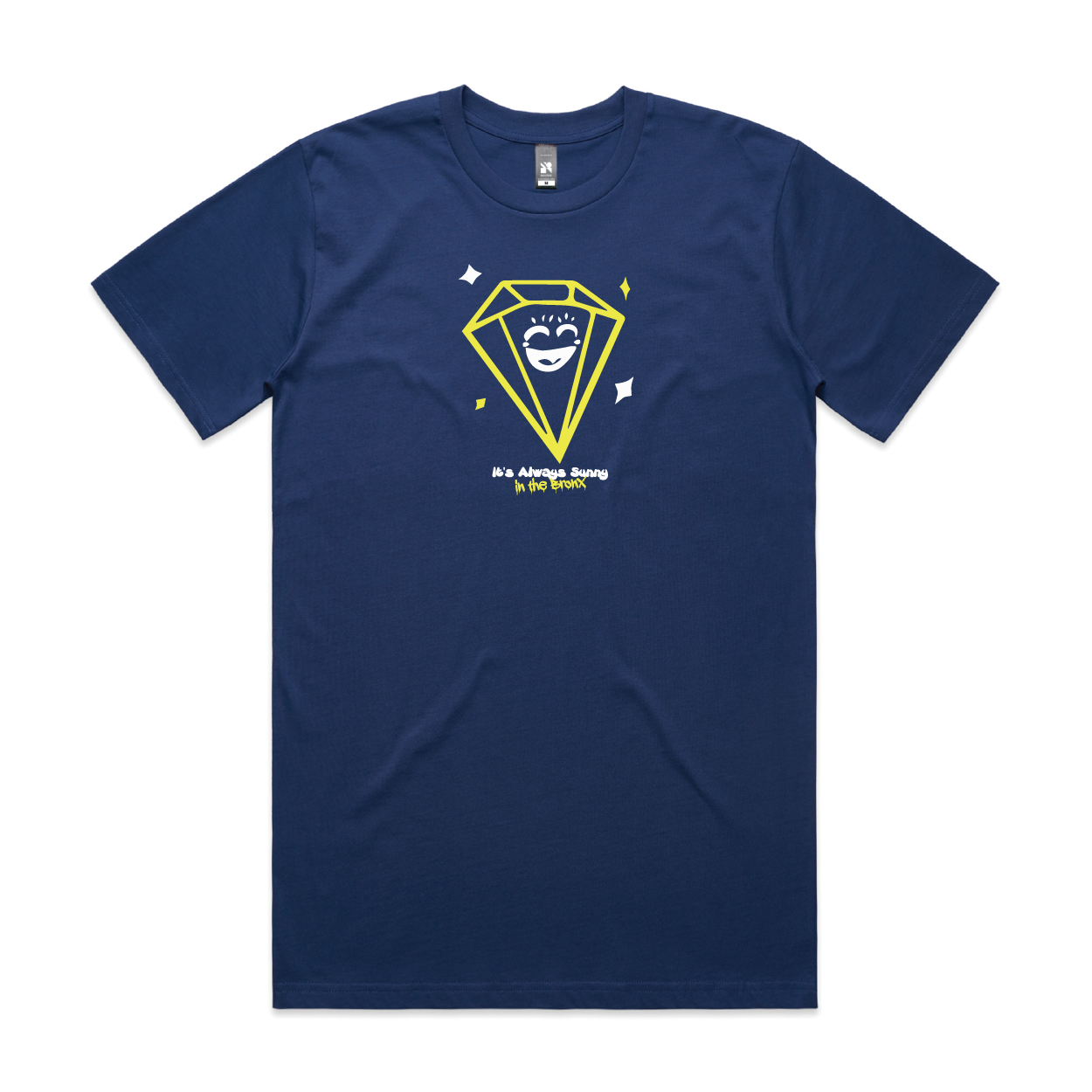 'Gem' TShirt Cobalt Bronx Australia