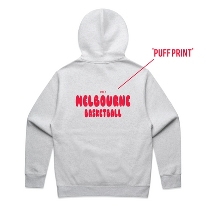Melb Bball PUFF PRINT Hoodie - Unisex