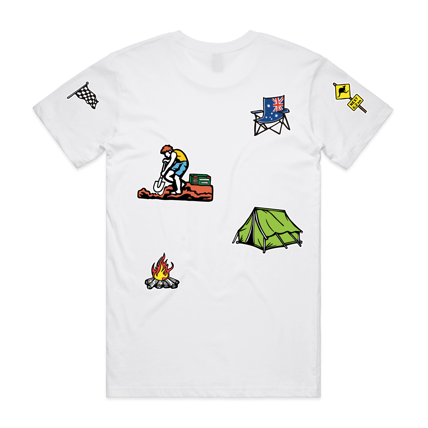 Jimmy Golding Bathurst Men's Tee - White