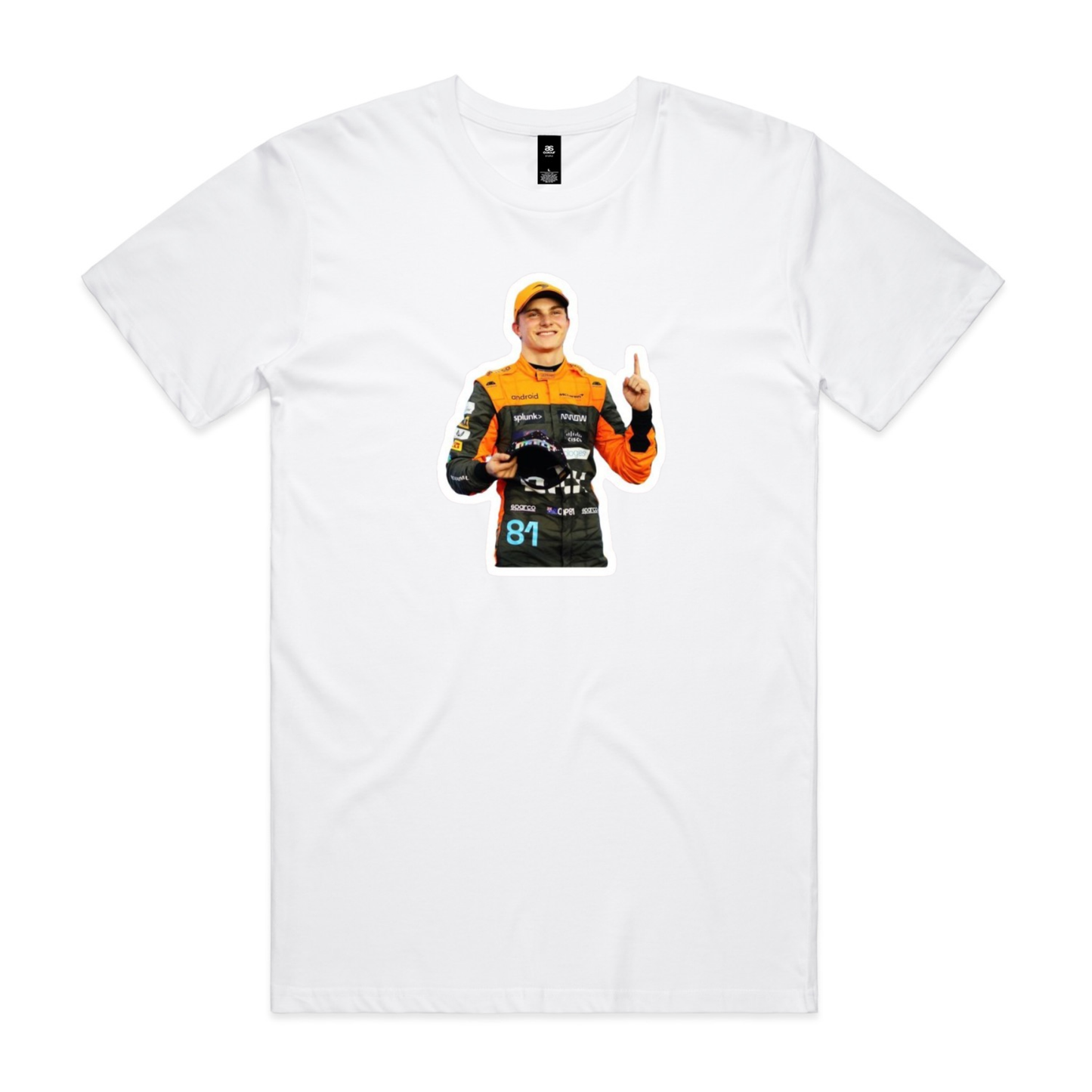 Piastri - White Tee