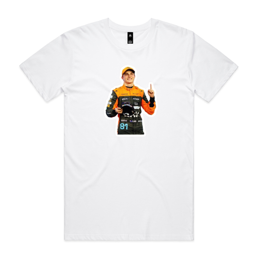 Piastri - White Tee