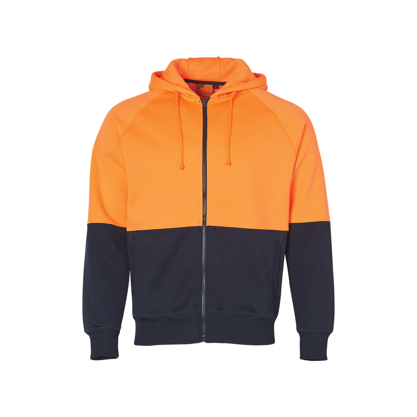 Custom Hi-Vis Zip Hoodie