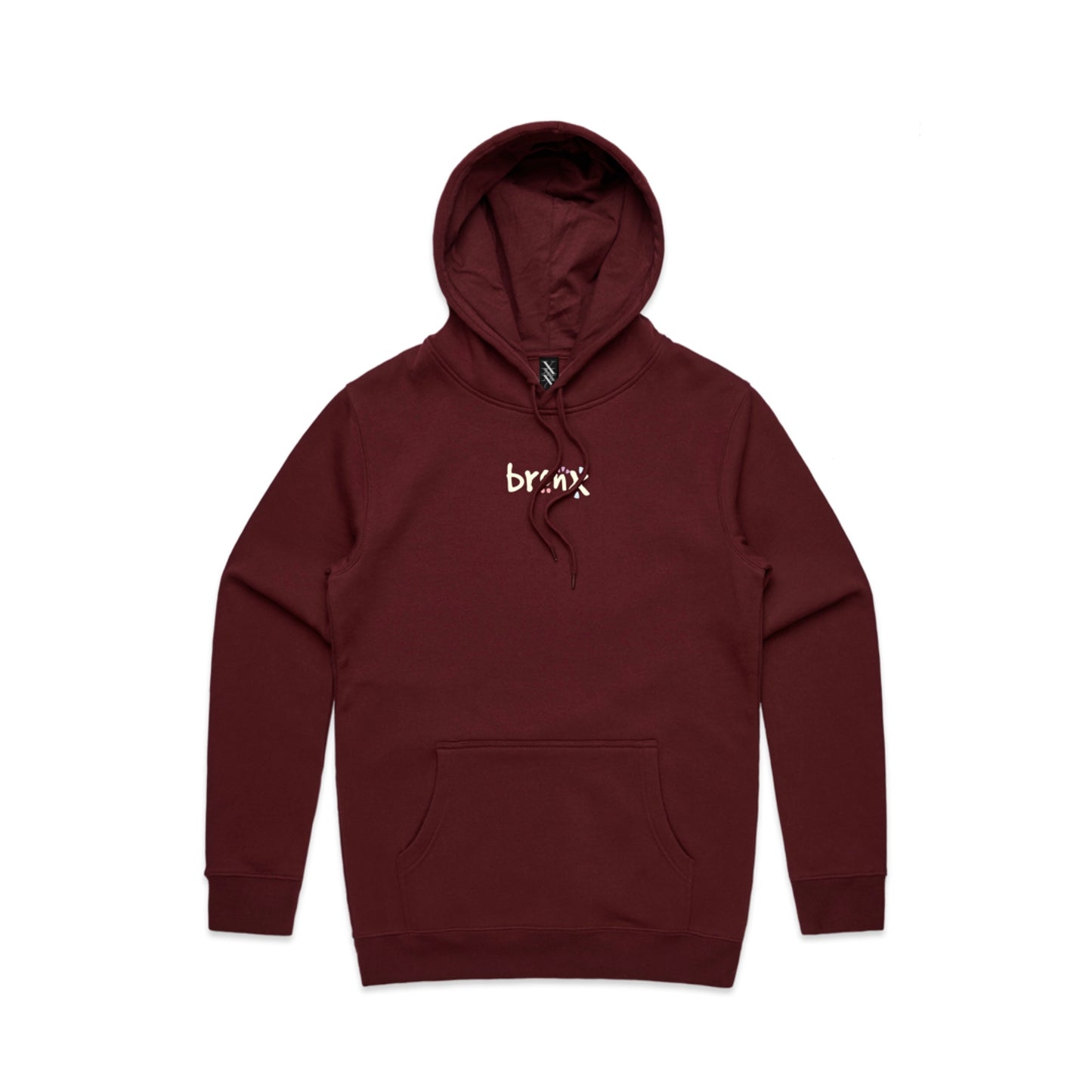 'Crude' Hoodie - Burgundy