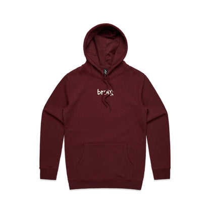 'Crude' Hoodie - Burgundy