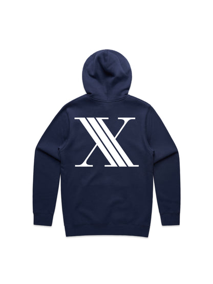 'Checker' Hoodie - Cobalt